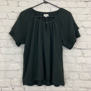 Madewell texture and thread top